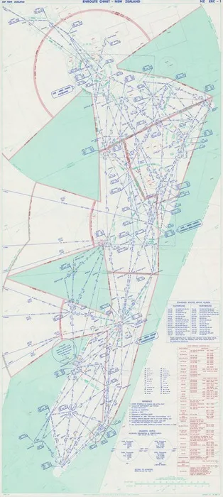 Enroute chart, New Zealand [electronic resource] : AIP New Zealand.