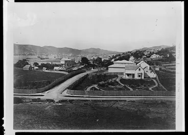 Image: Intersection of Sydney and Museum Streets, Wellington - Photograph taken by Daniel Louis Mundy