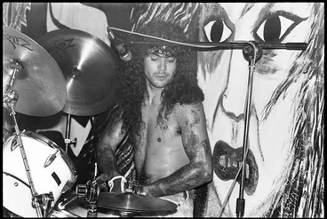 Image: Hardcore Rock gig, The University of Auckland, 1989