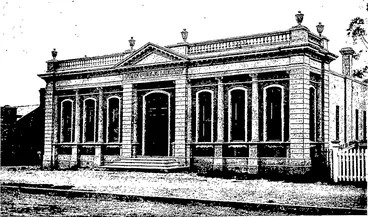 Image: THE CARNEGIE FREE PUBLIC LI 3RARY AT HAMILTON, AUCKLAND.  —H. N. Breckon, photo. (Otago Witness, 09 June 1909)