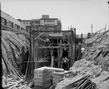 Image: Lowering the railway line