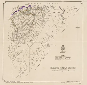 Image: Rimutaka Survey District [electronic resource] / H. Armstrong delt. ; additions by W. Bardsley.