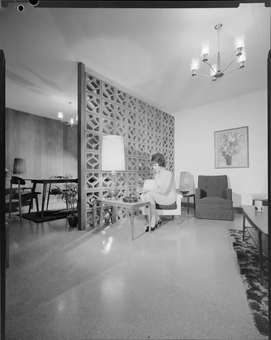 Living and dining area, Henderson & Pollard, Wellington