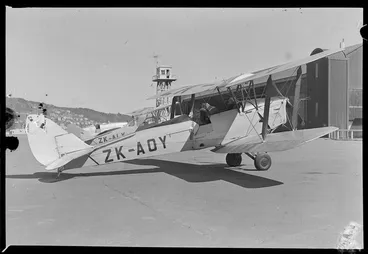 Image: Tiger Moth aircraft, Wellington Aero Club
