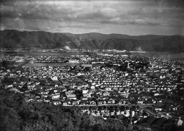 Looking east over Petone