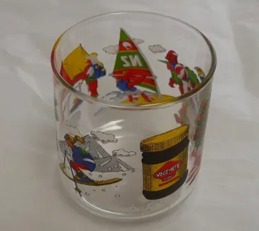 Image: Vegemite drinking glass