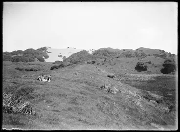 Image: Lake Horowhenua and sand dunes near Levin