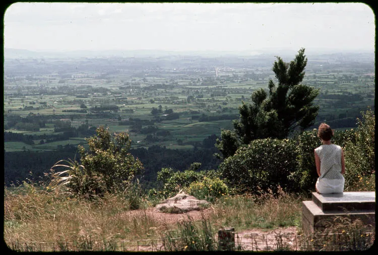 Matamata from the Kaimai Range, 1962