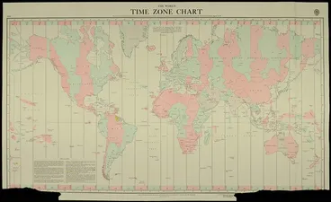 Image: World Time Zone Chart