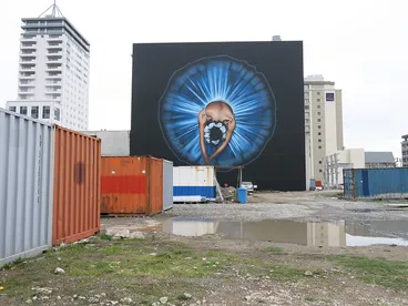 Image: Owen Dippie Ballerina Mural