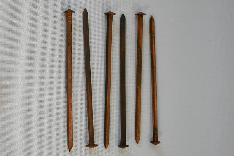 Nails: Copper 6 inch