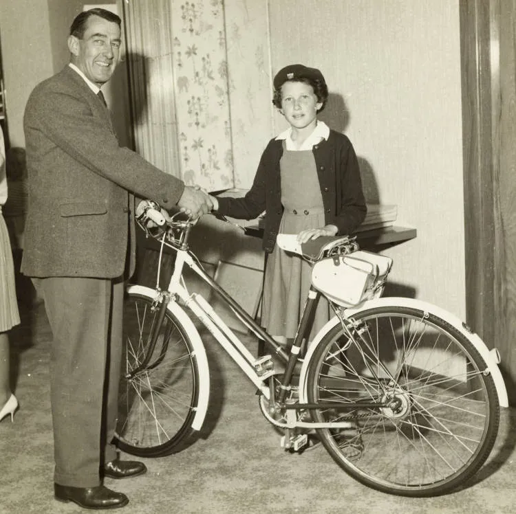 Prize bicycle, Ōtāhuhu, 1963