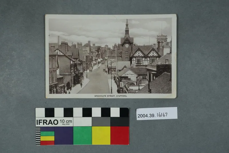 Postcard: Greengate Street, Stafford