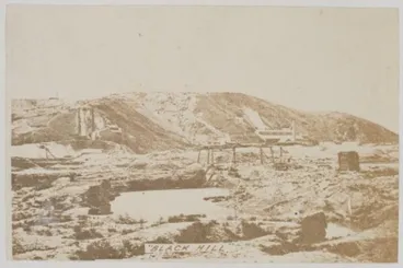 Image: Photograph - Photograph of a quartz gold mine.