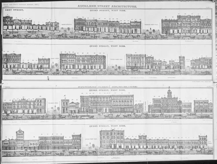 Queen Street, West Side, 1887