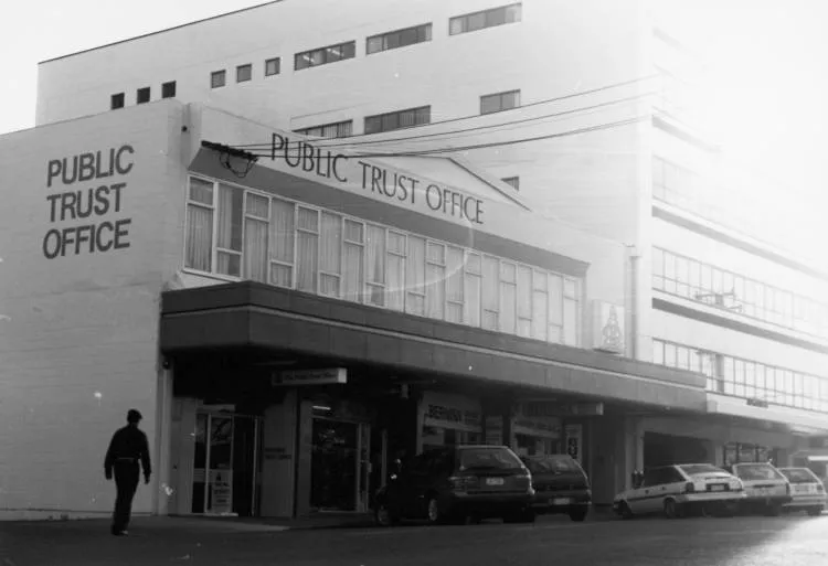 Public Trust Office, Huron Street, Takapuna.