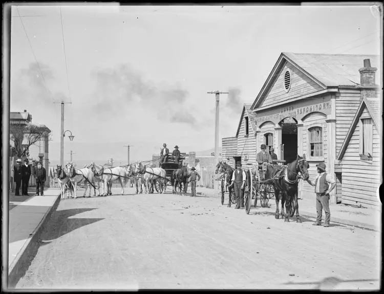 John Lane's livery stables, Wellington