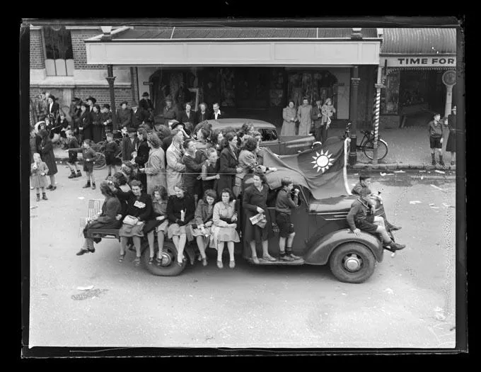 Victory Japan (VJ Day), Nelson