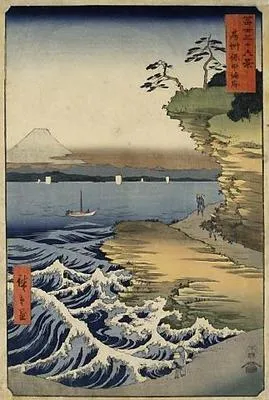 Bôshû Kubota no kaigan (The Seacoast at Kubota in Awa Province)