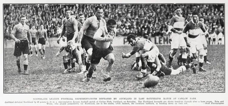 Northland football representatives defeated by Auckland in last Saturday's match at Carlaw park