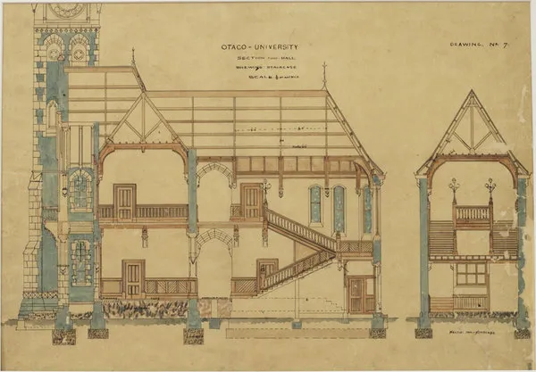 Otago University drawing no. 7 [opened 1879].