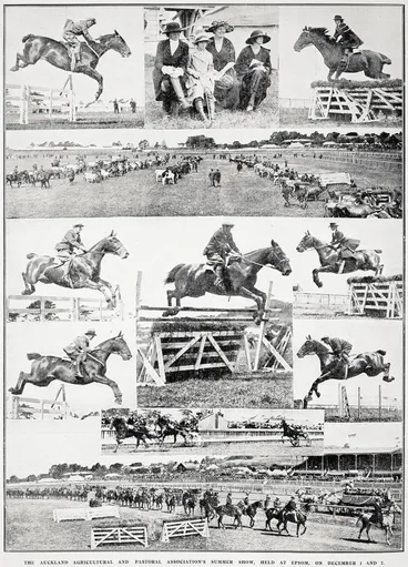 Image: The Auckland Agricultural and Pastoral Association's summer show, held at Epsom, on December 1 and 2