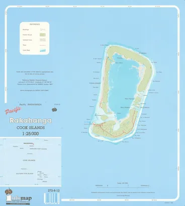 Image: Rakahanga, Cook Islands, 1:25 000.