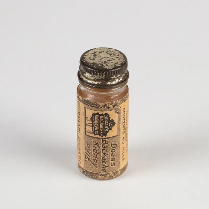 Jar, 'Doans Backache Kidney Pills'