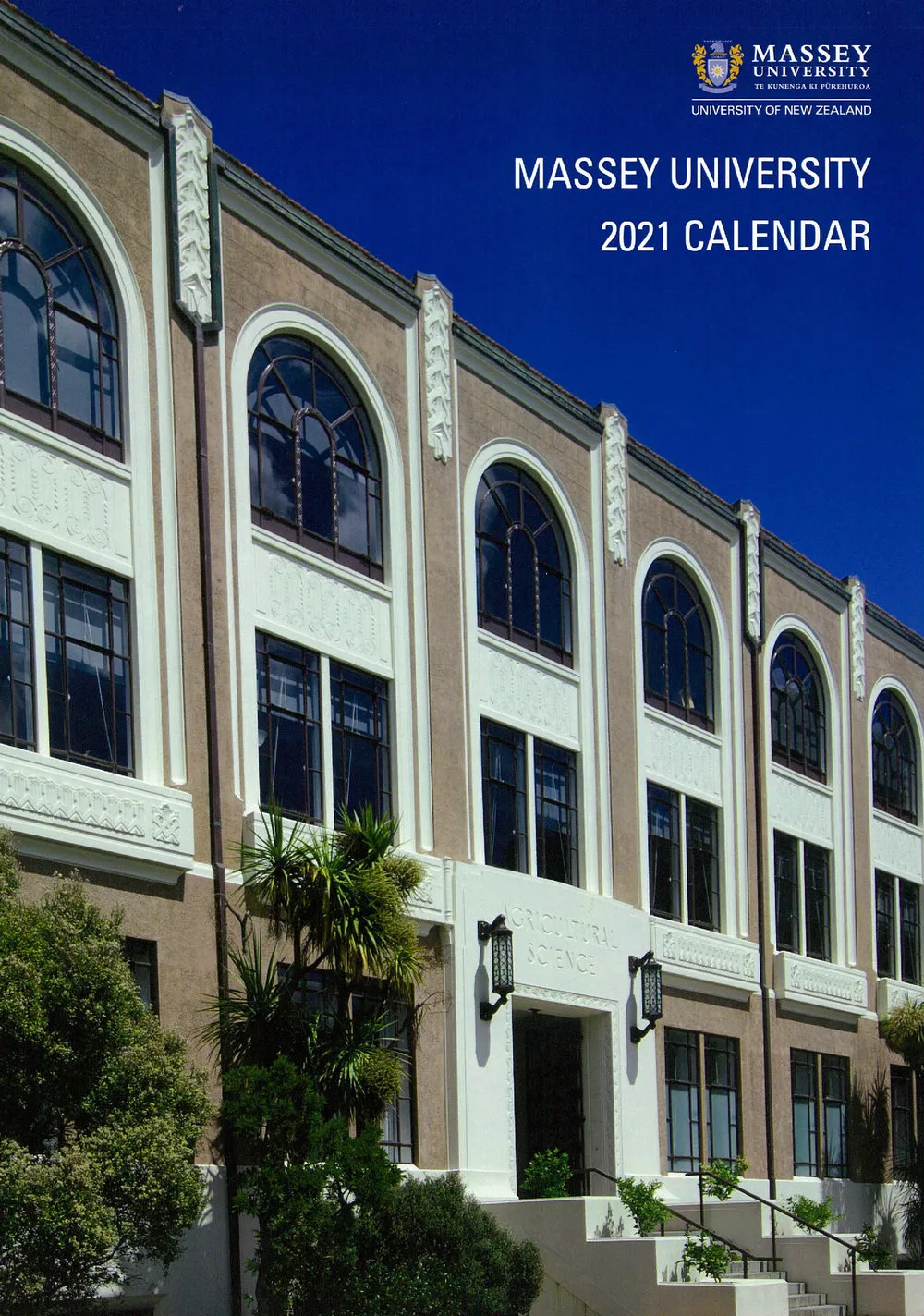 Massey University Calendar, 2021