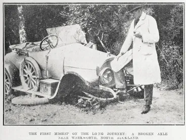 The First Mishap on the Long Journey Image: The First Mishap on the Long Journey