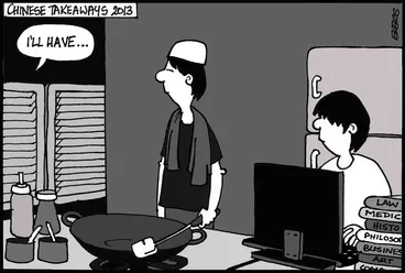 Image: Ekers, Paul, 1961- :[Chinese takeaways 2013]. 13 May 2013