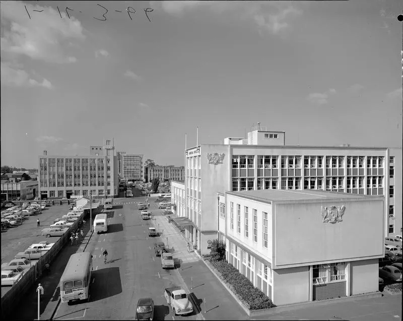 Hamilton City Council municipal buildings 1960s