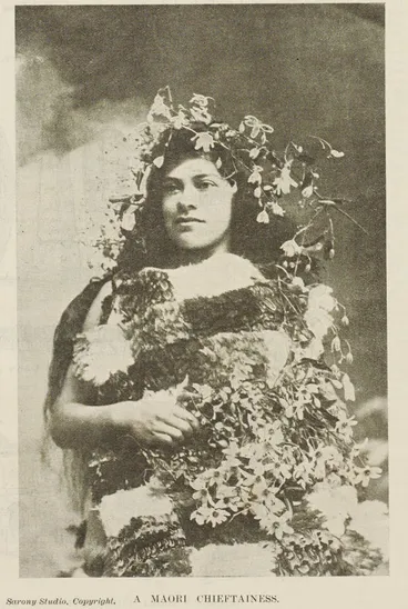 Image: A Māori chieftainess