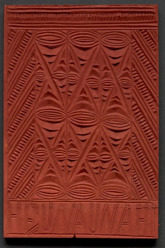 Tauira (Unaunahi carving pattern)
