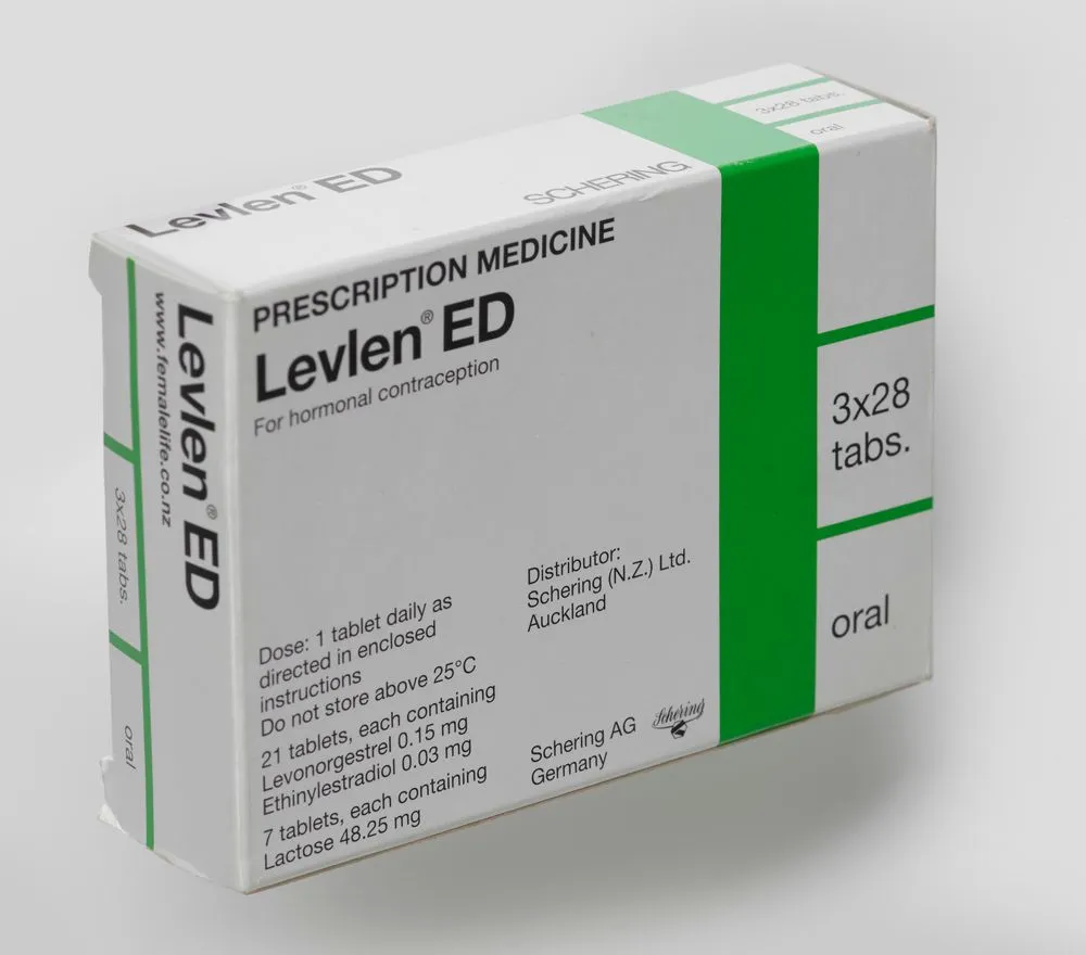 Levlen ED contraceptive pill