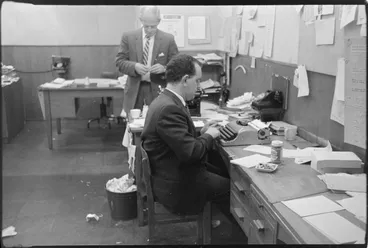 Image: Men in office