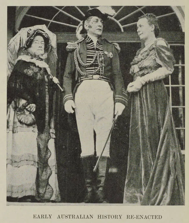 Early Australian history re-enacted