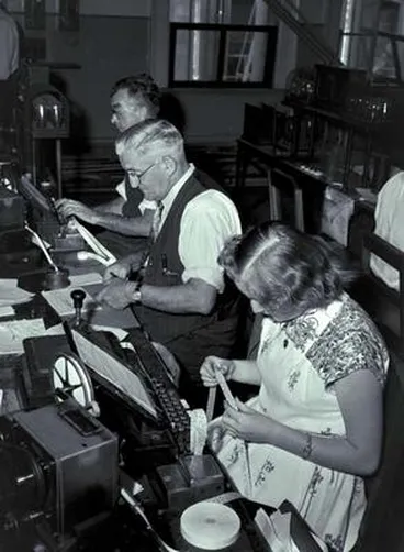 Image: Telegraph series, 1953. W.N. Feature.