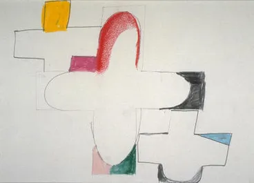 Image: Study Drawing For 'Cass Altarpiece'