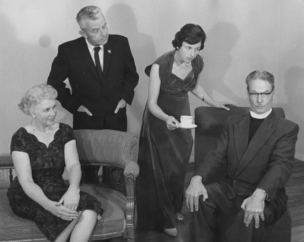 Heretaunga Players; The White Sheep of the Family: Diana Bramwell, Charlie Hammond, Angela Penton, Richard Bradley.