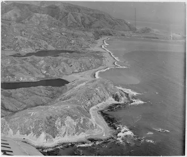 Image: Aerial view of Pencarrow Head, Lower Hutt, Wellington