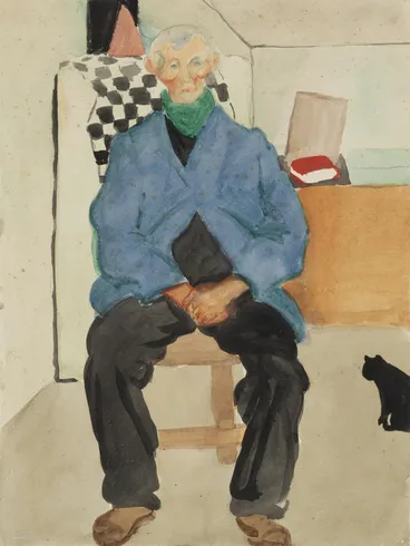 Image: Seated Man