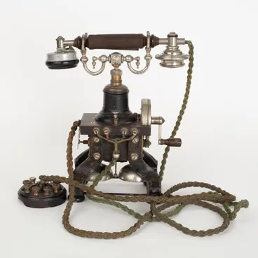 Telephone, Ericsson Magneto 'Skeletal Type' Image: Telephone, Ericsson Magneto 'Skeletal Type'