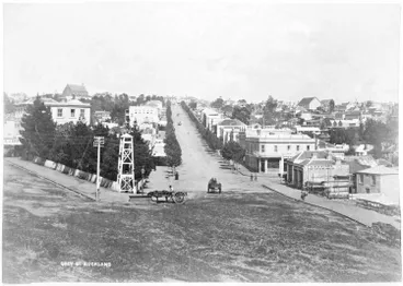 Image: Grey Street, Auckland Central, 1883