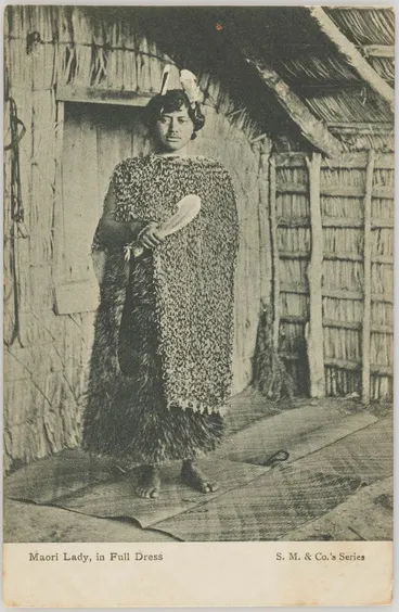 Image: Maori Lady, in Full Dress