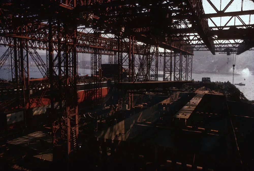 Japan series: shipyard