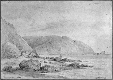 Image: Swainson, William, 1789-1855 :Parra Para and Cape Terrawitte, 20 April, 1849.