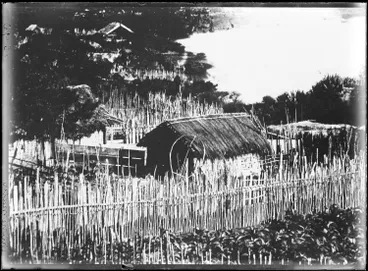 Image: Whare at Ōhinemutu, Rotorua, 1866