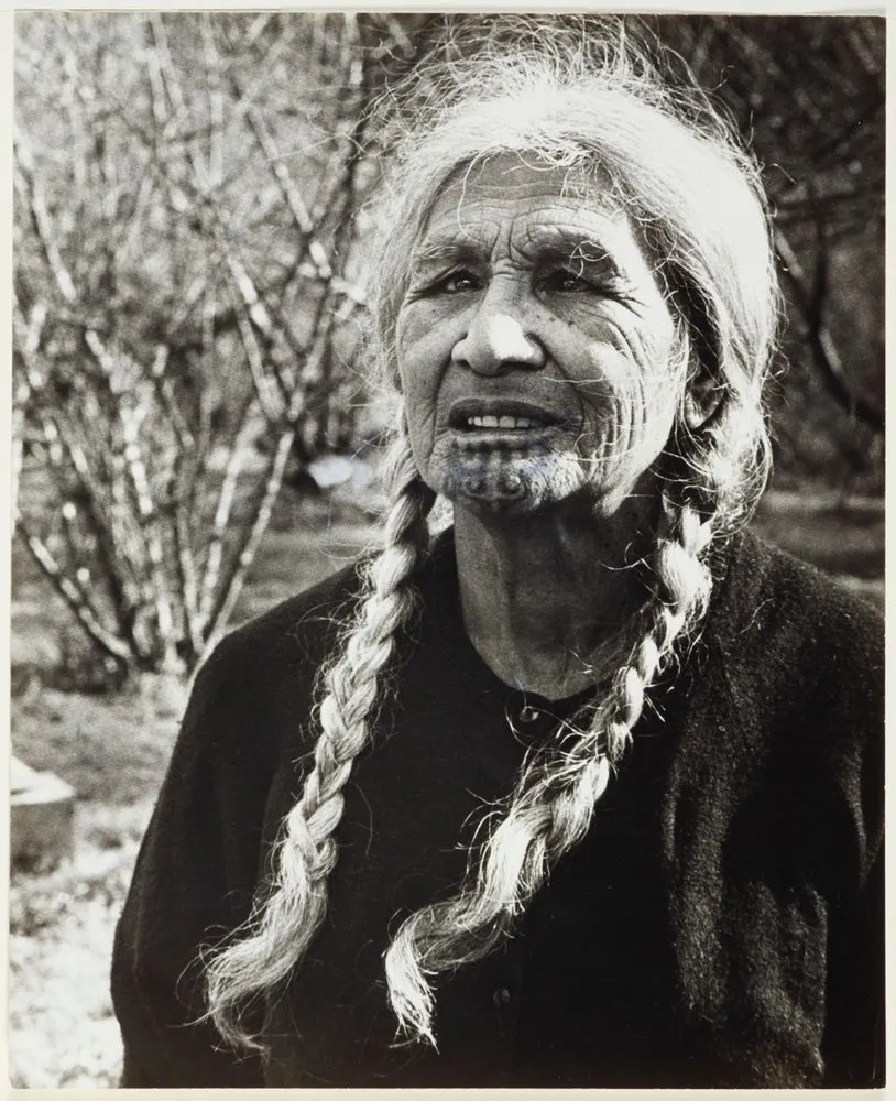 Tei Williams. From the series: The Moko Suite