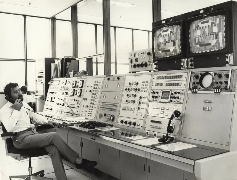 The Control Console of the New Zealand Post Office, Satellite earth station at Warkworth